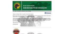Desktop Screenshot of hrubosrstestavace.sk